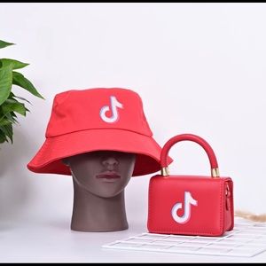 Kids Tiktok Hat and Purse